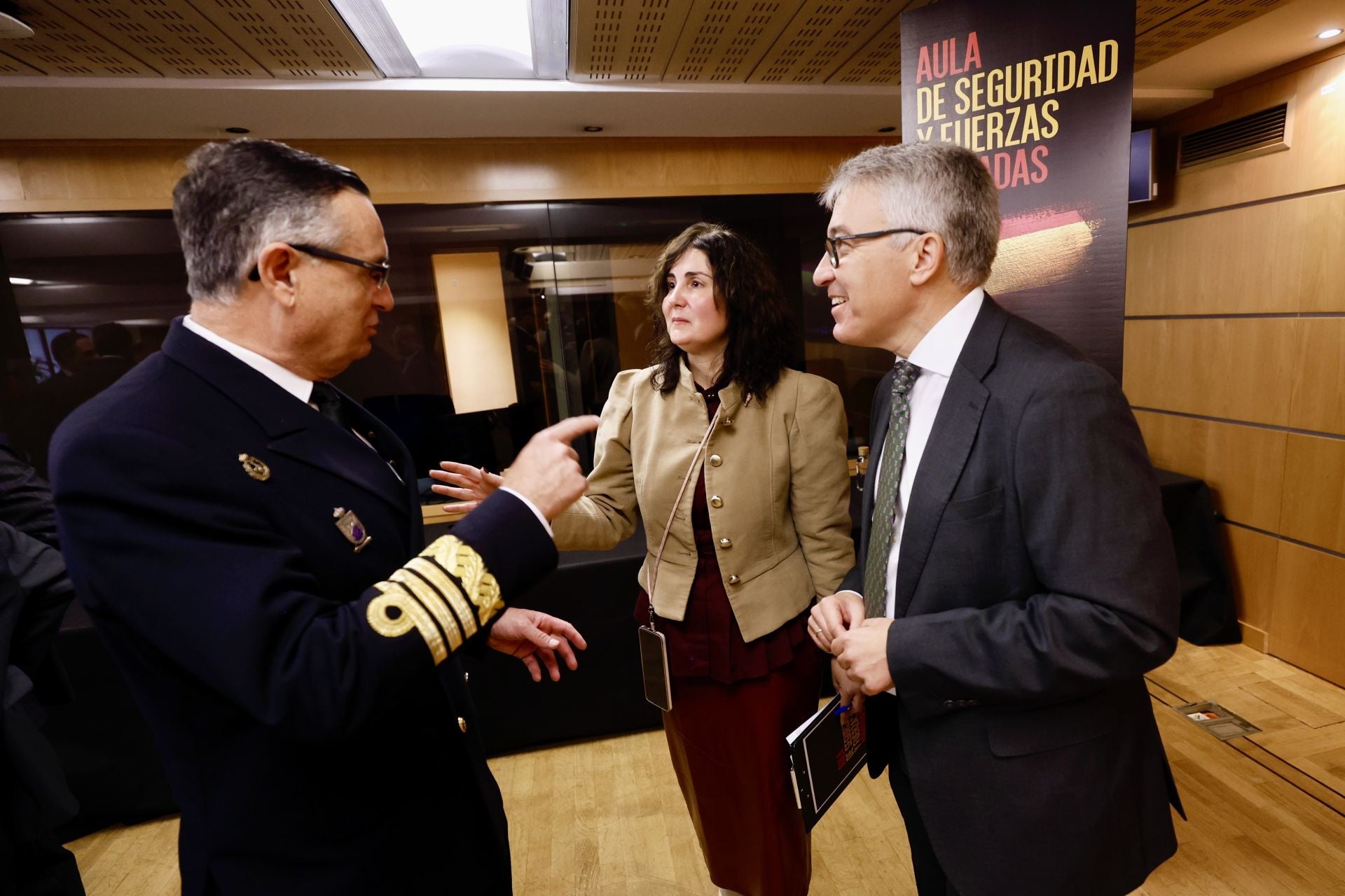 El Aula de Seguridad y Fuerzas Armadas de LA VERDAD, en imágenes