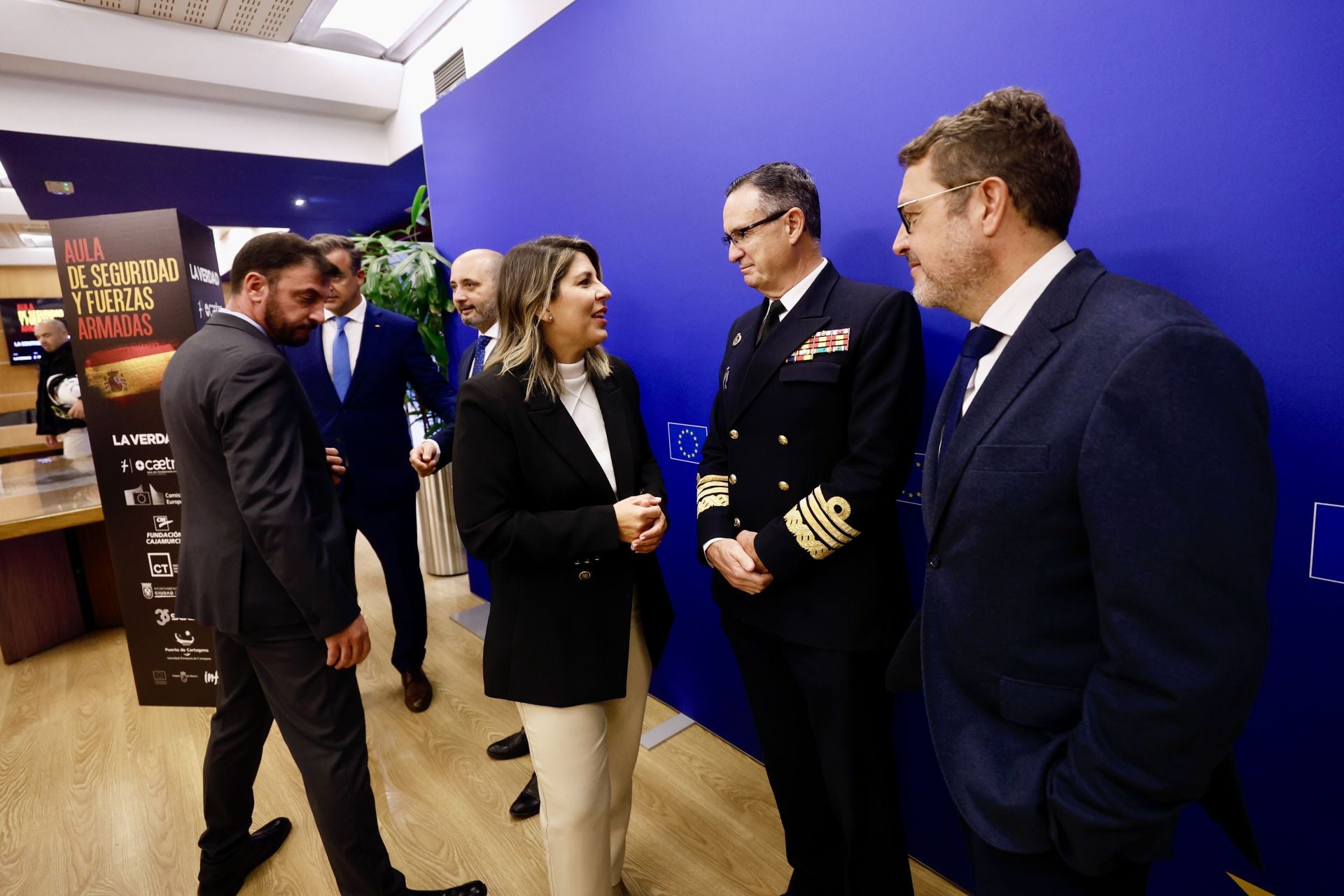 El Aula de Seguridad y Fuerzas Armadas de LA VERDAD, en imágenes