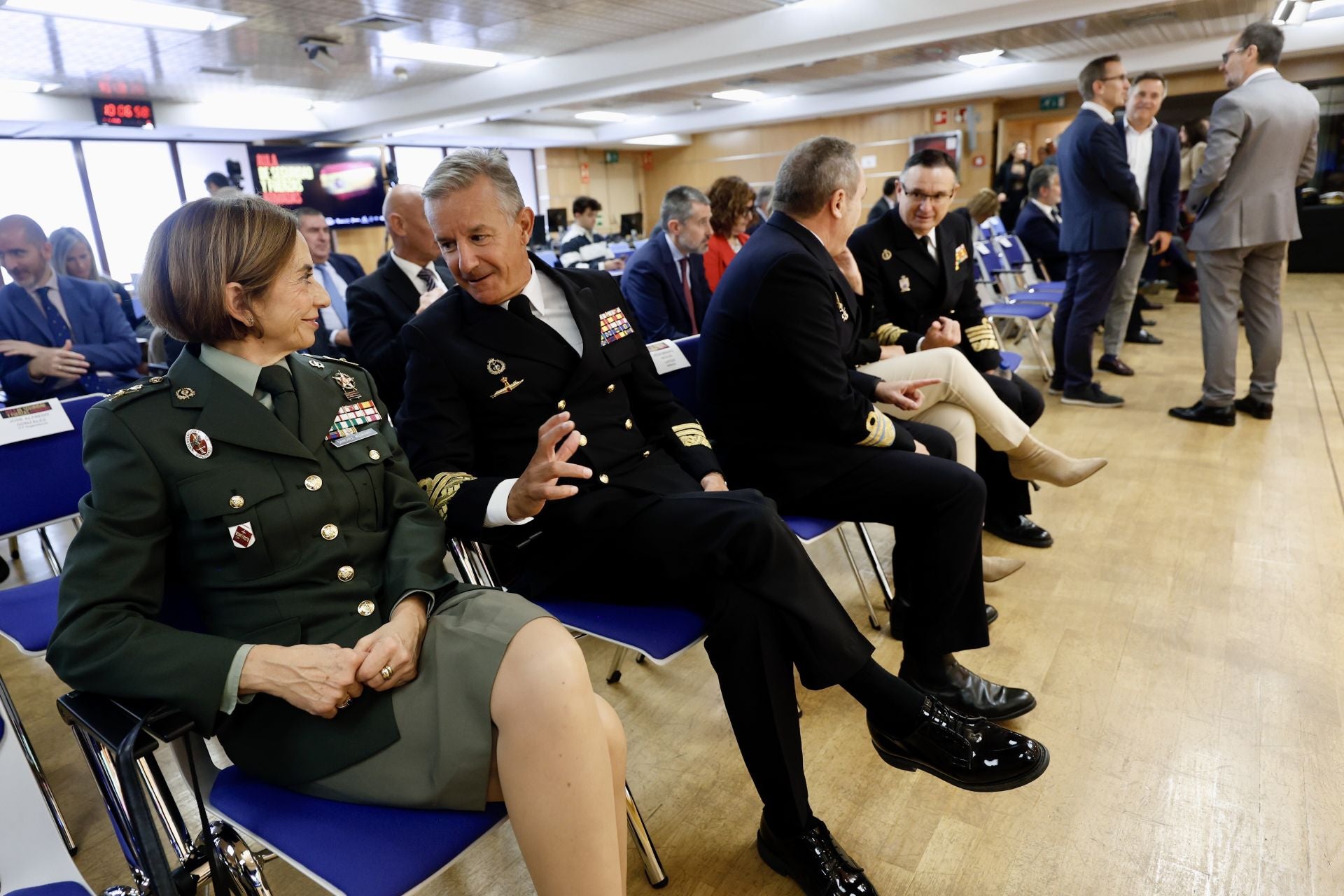 El Aula de Seguridad y Fuerzas Armadas de LA VERDAD, en imágenes