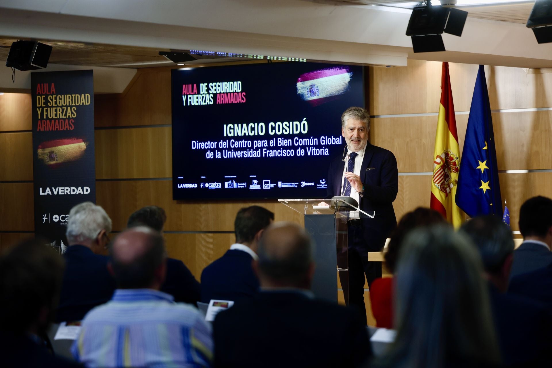 El Aula de Seguridad y Fuerzas Armadas de LA VERDAD, en imágenes