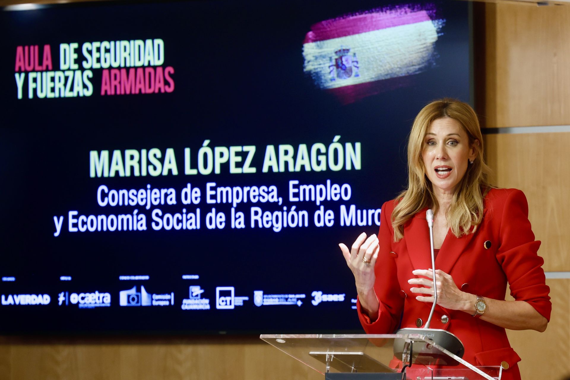 El Aula de Seguridad y Fuerzas Armadas de LA VERDAD, en imágenes