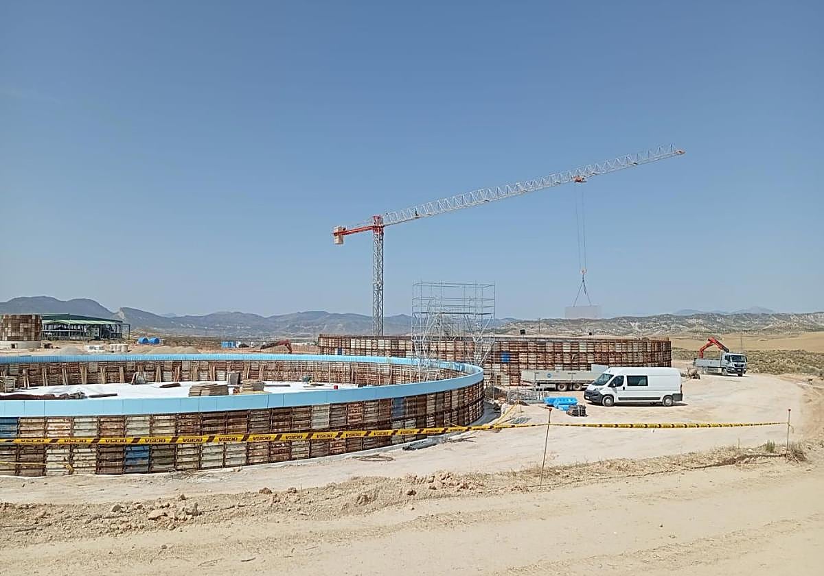 Inicio de las obras de la planta de biometano en el paraje de Los Morales (Fuente Álamo).
