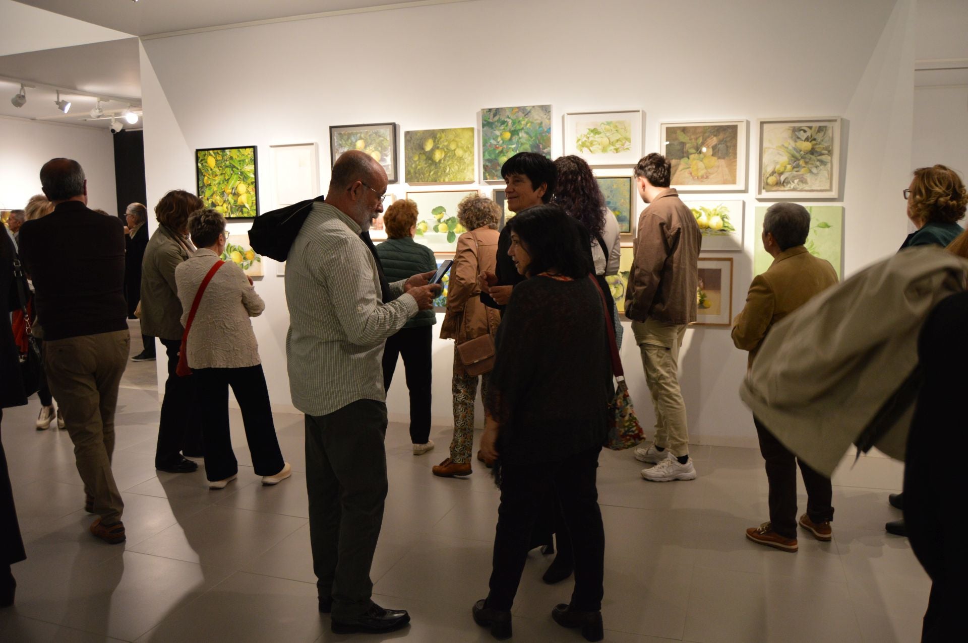 La inauguración de la exposición &#039;El rey del limón&#039;, en imágenes