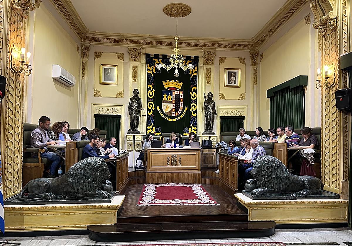 Imagen de archivo de la Corporación de Jumilla durante un Pleno