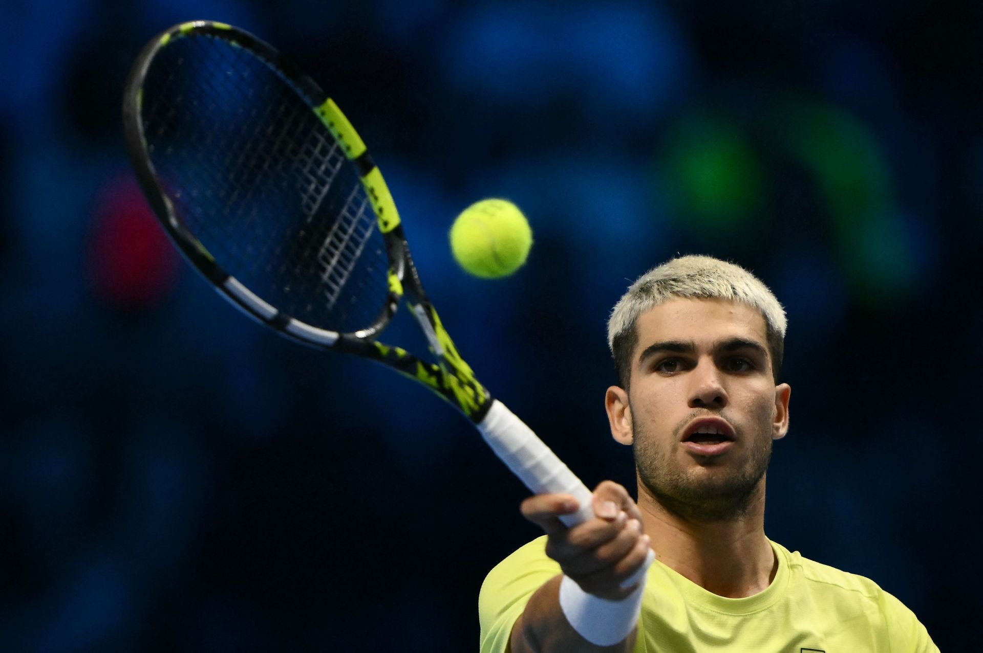 Las imágenes de la victoria de Alcaraz ante Fritz