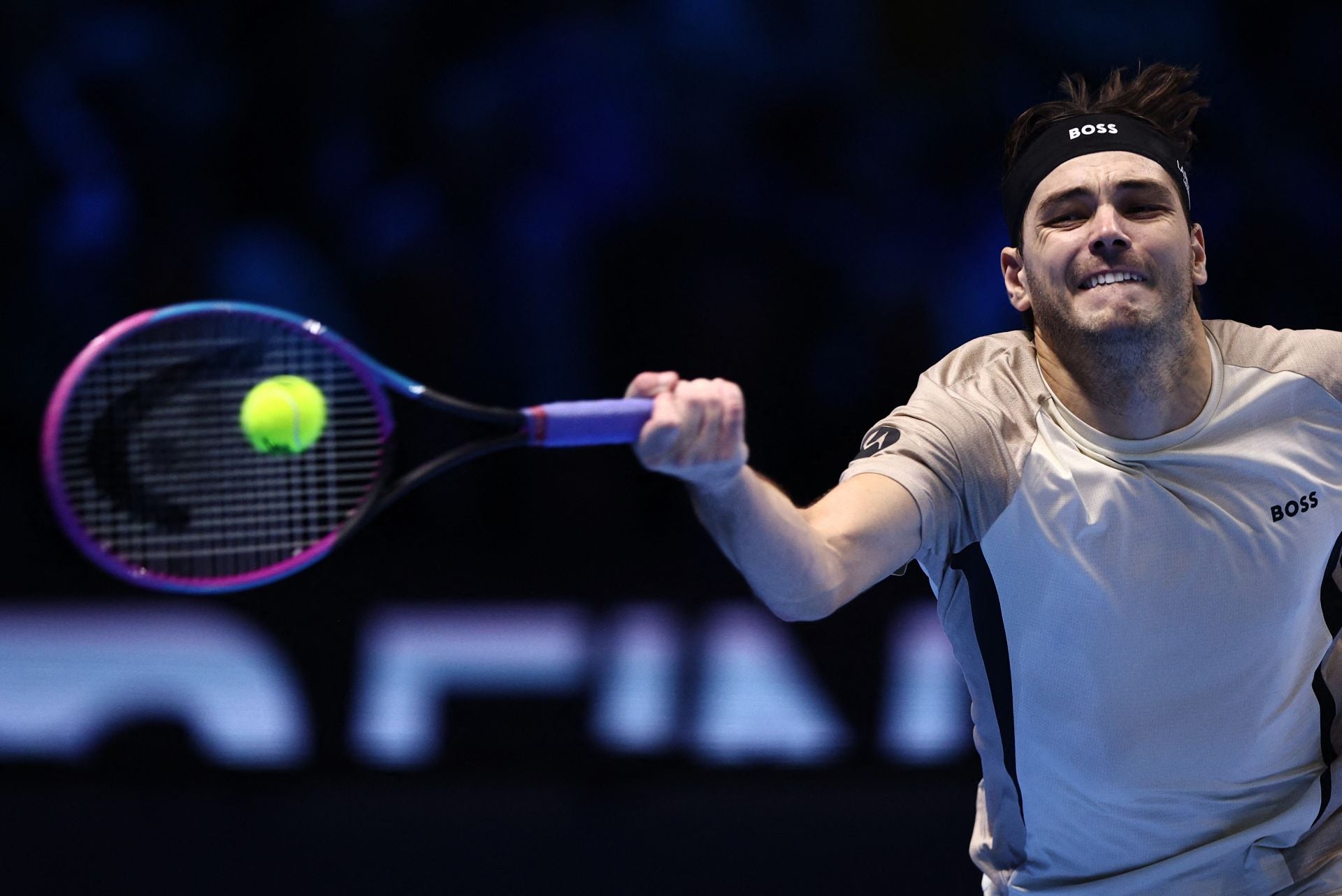 Las imágenes de la victoria de Alcaraz ante Fritz