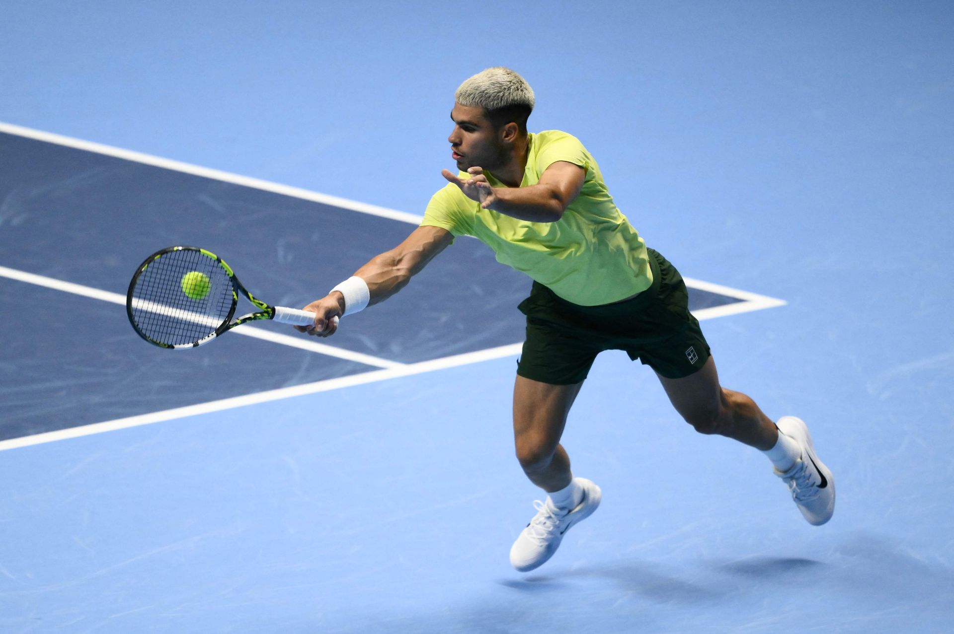 Las imágenes de la victoria de Alcaraz ante Fritz