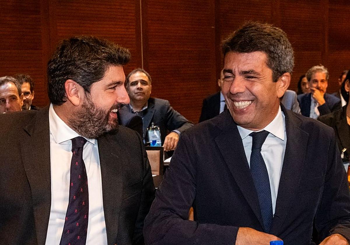 Fernando López Miras y Carlos Mazón en una imagen de archivo.