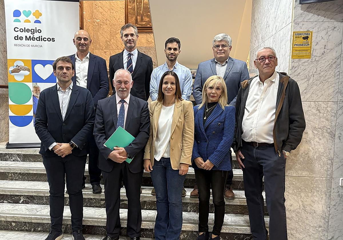 Presentación de la 5ª Jornada Solidaria del Colegio de Médicos de la Región de Murcia.