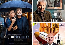 Carteles de tres de las obras que se representarán en el Teatro de Invierno de San Javier.