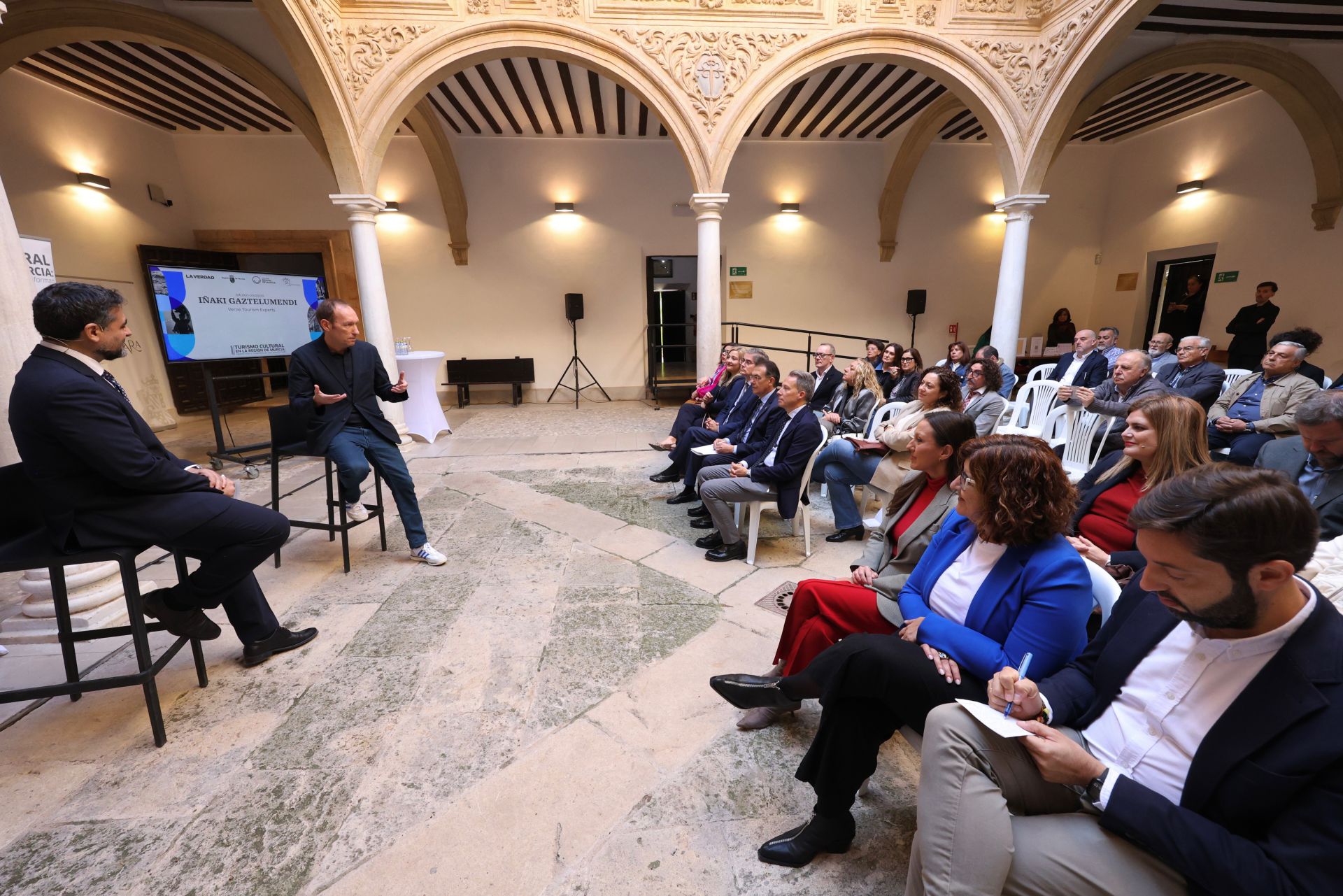 Las imágenes del foro &#039;Turismo cultural en la Región de Murcia&#039;