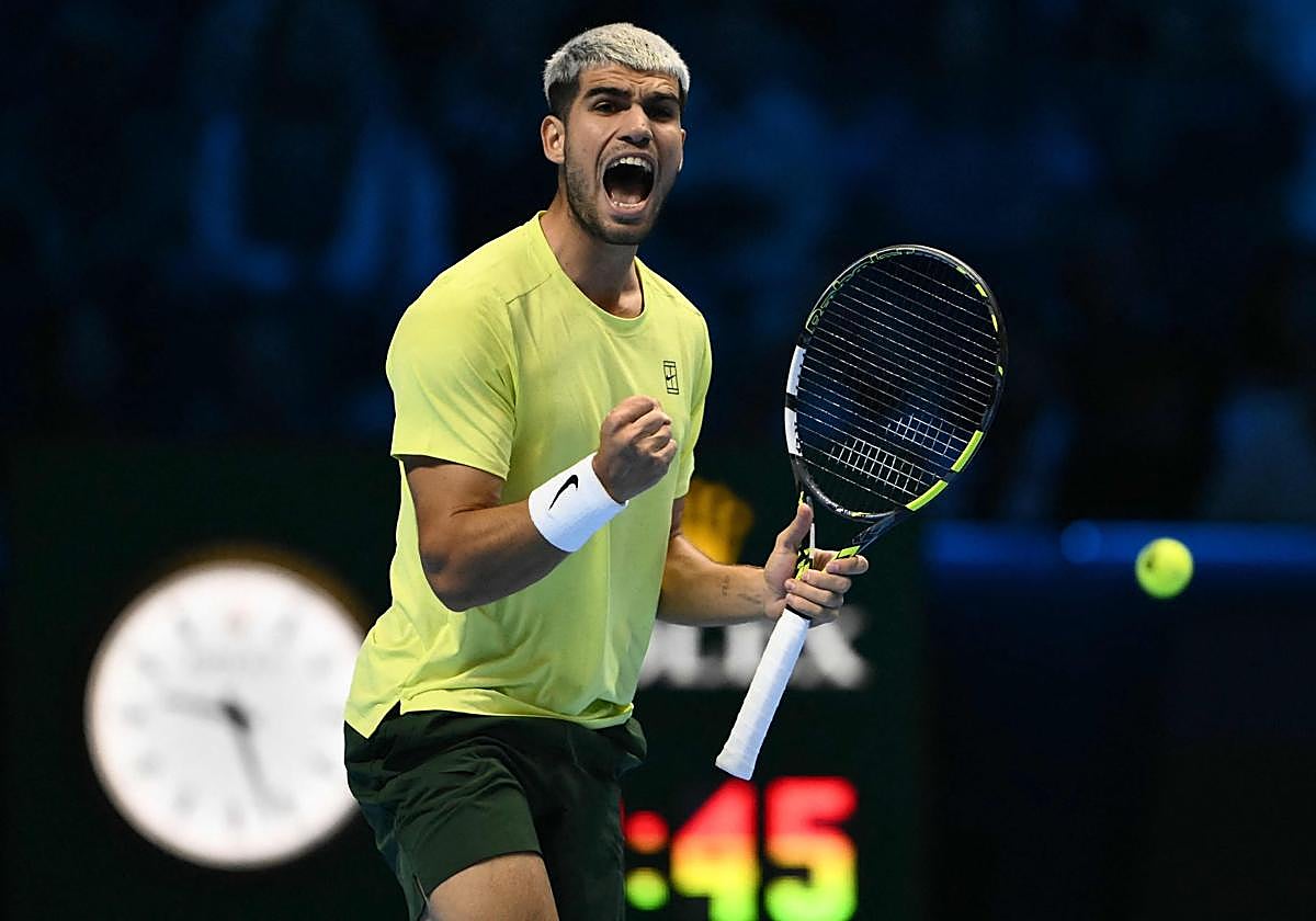 Las imágenes de la victoria de Alcaraz ante Musetti