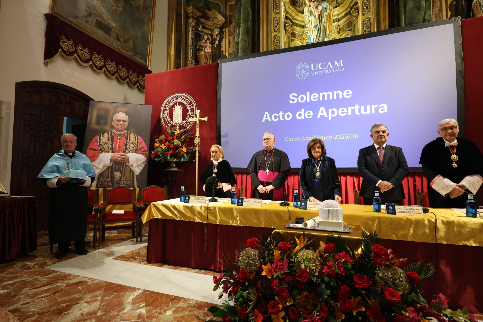 El acto de apertura de curso de la UCAM, en imágenes