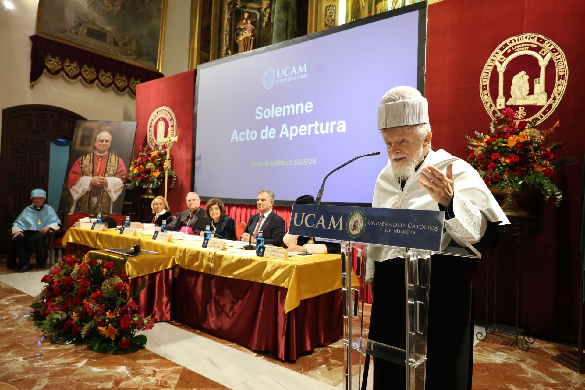 El acto de apertura de curso de la UCAM, en imágenes
