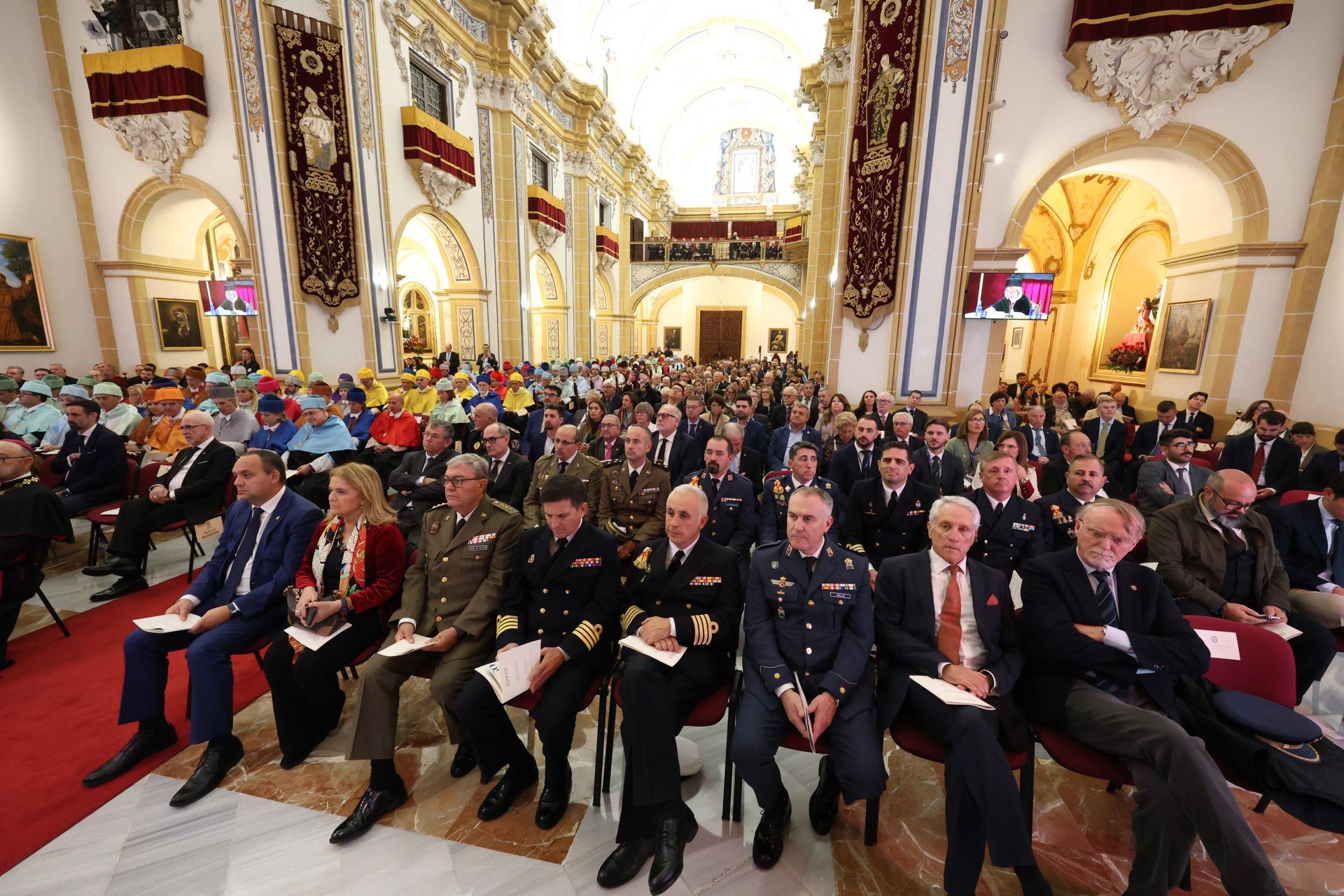 El acto de apertura de curso de la UCAM, en imágenes