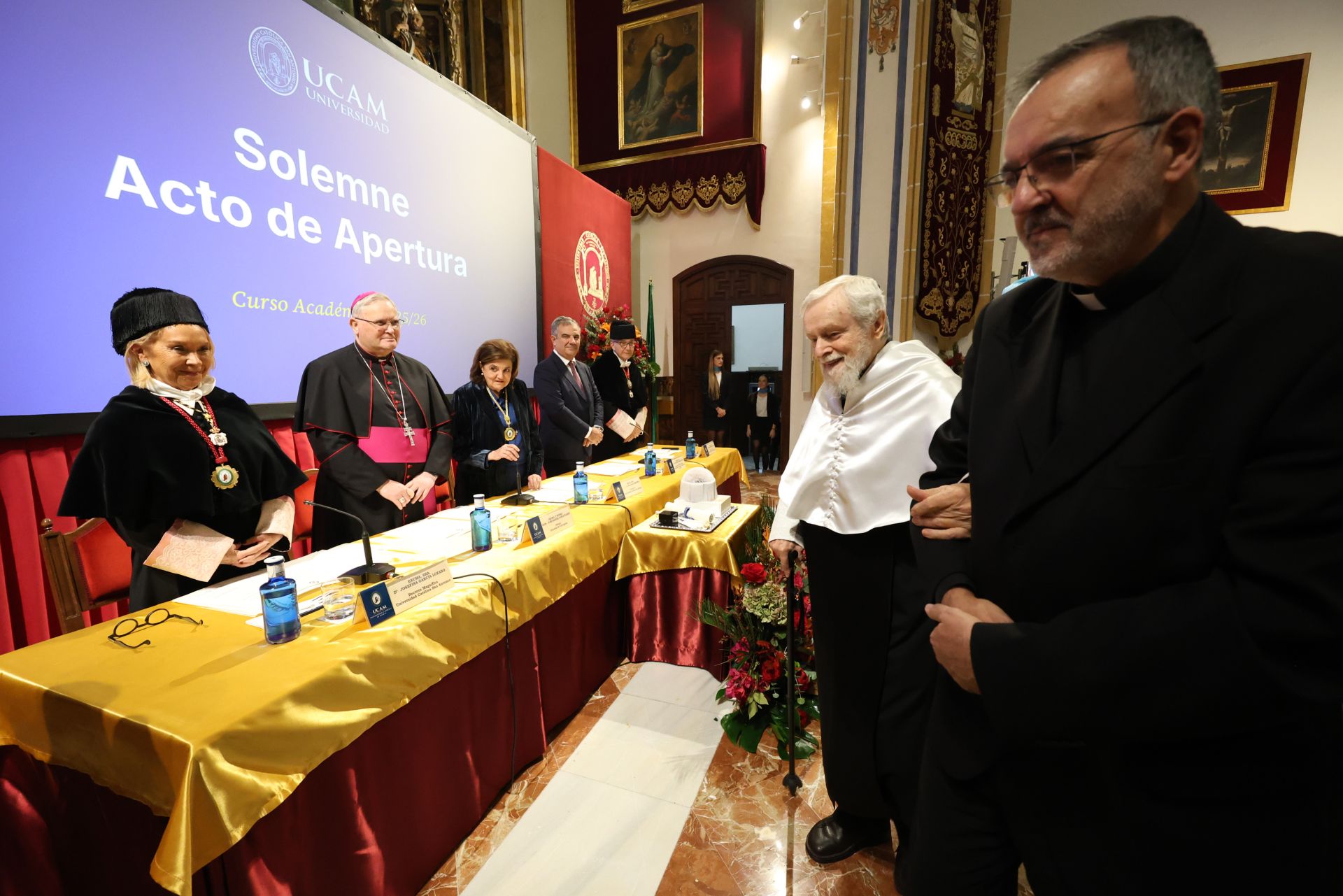 El acto de apertura de curso de la UCAM, en imágenes