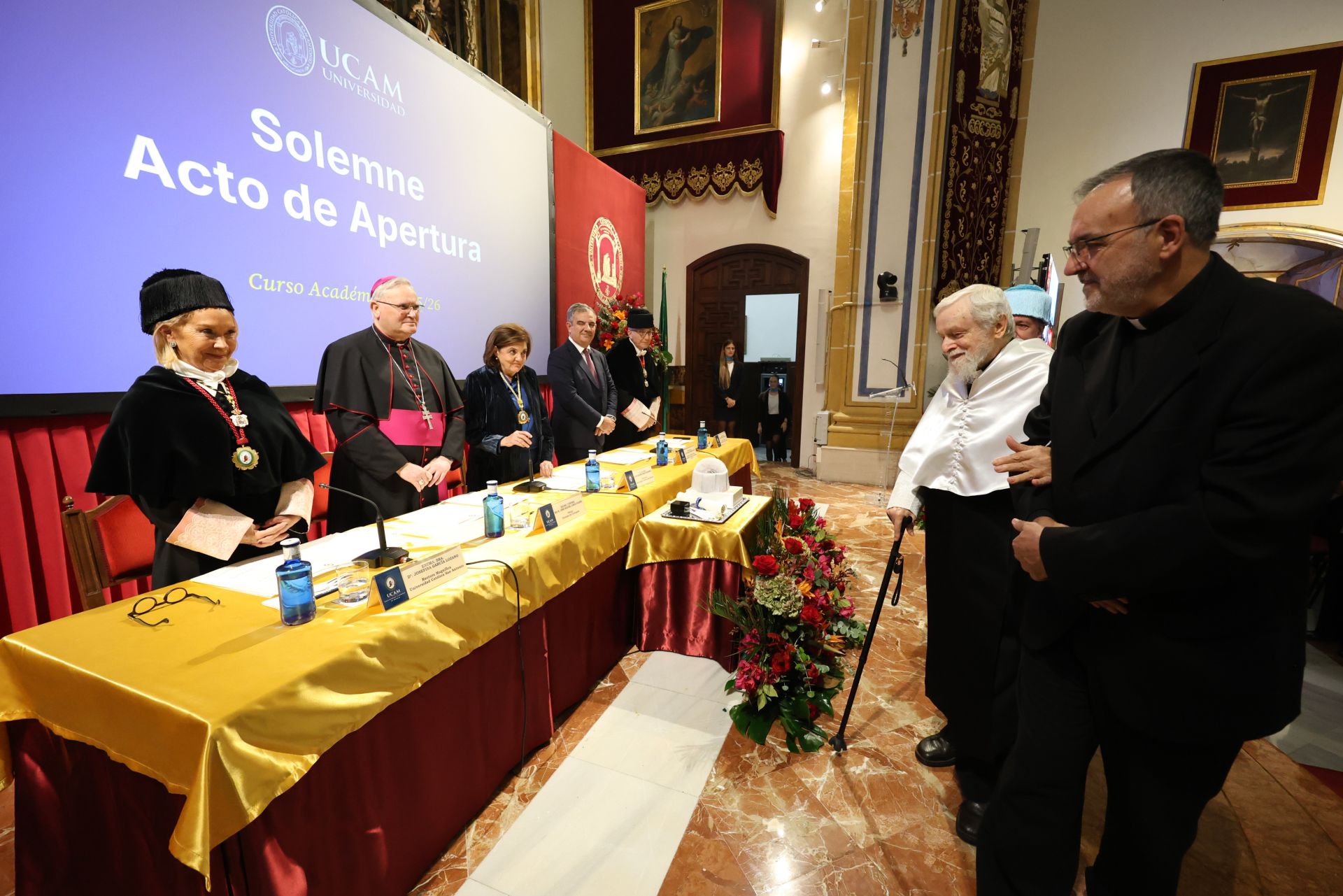 El acto de apertura de curso de la UCAM, en imágenes