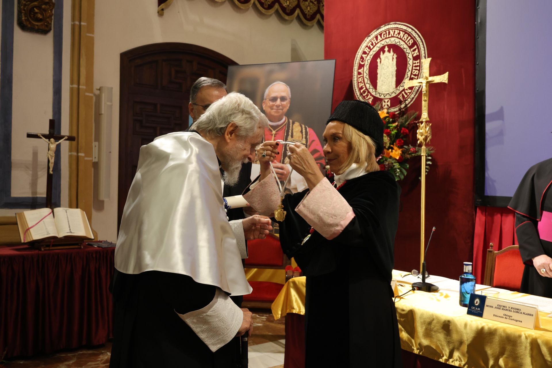 El acto de apertura de curso de la UCAM, en imágenes