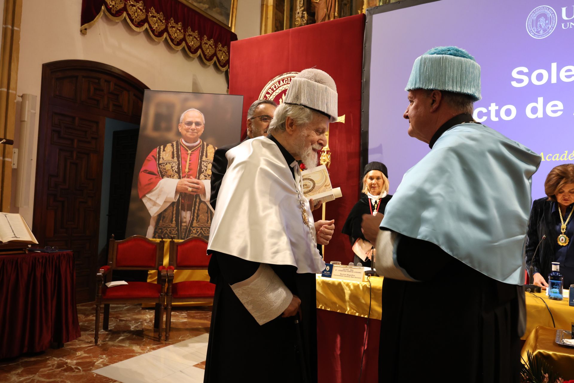 El acto de apertura de curso de la UCAM, en imágenes