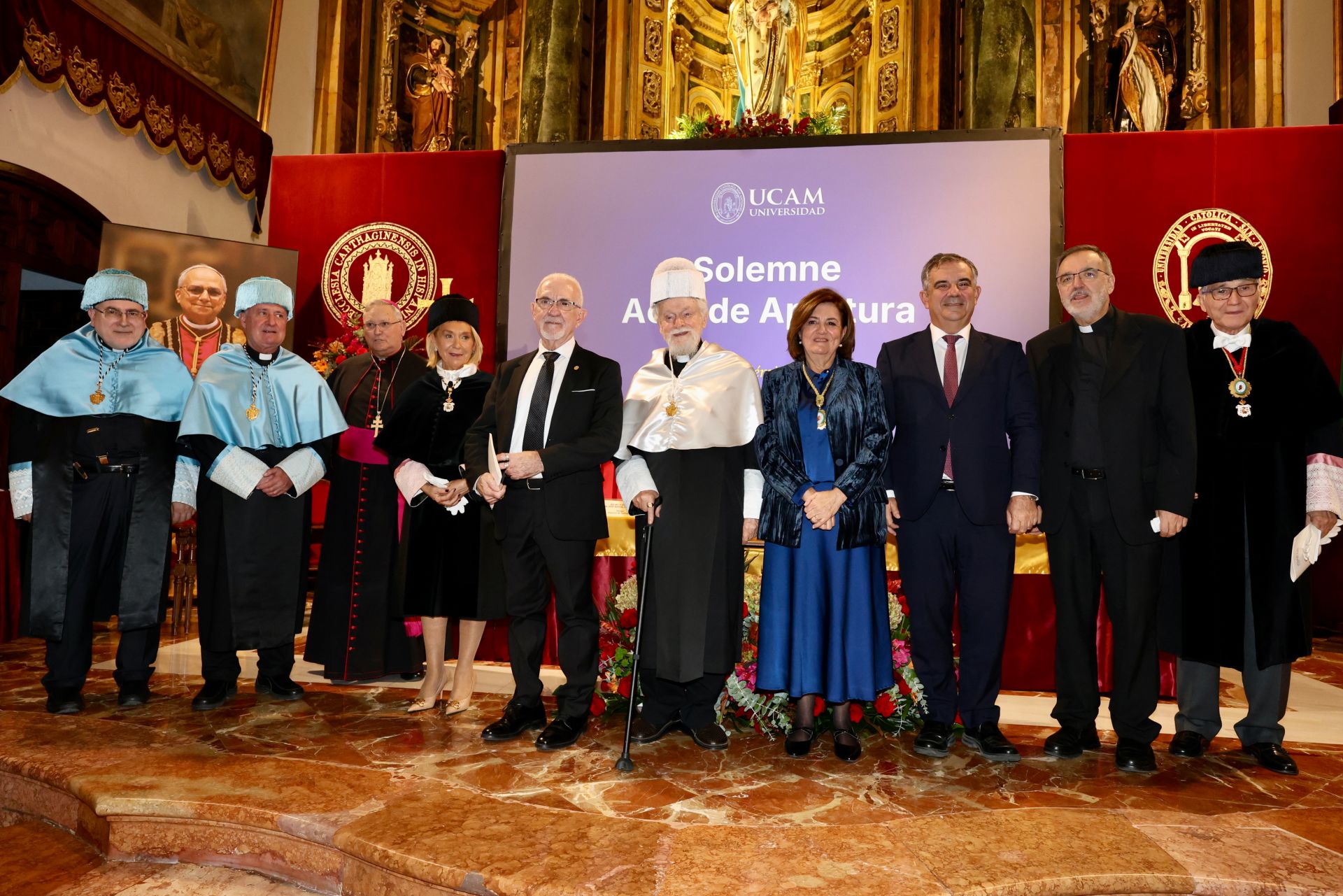 El acto de apertura de curso de la UCAM, en imágenes