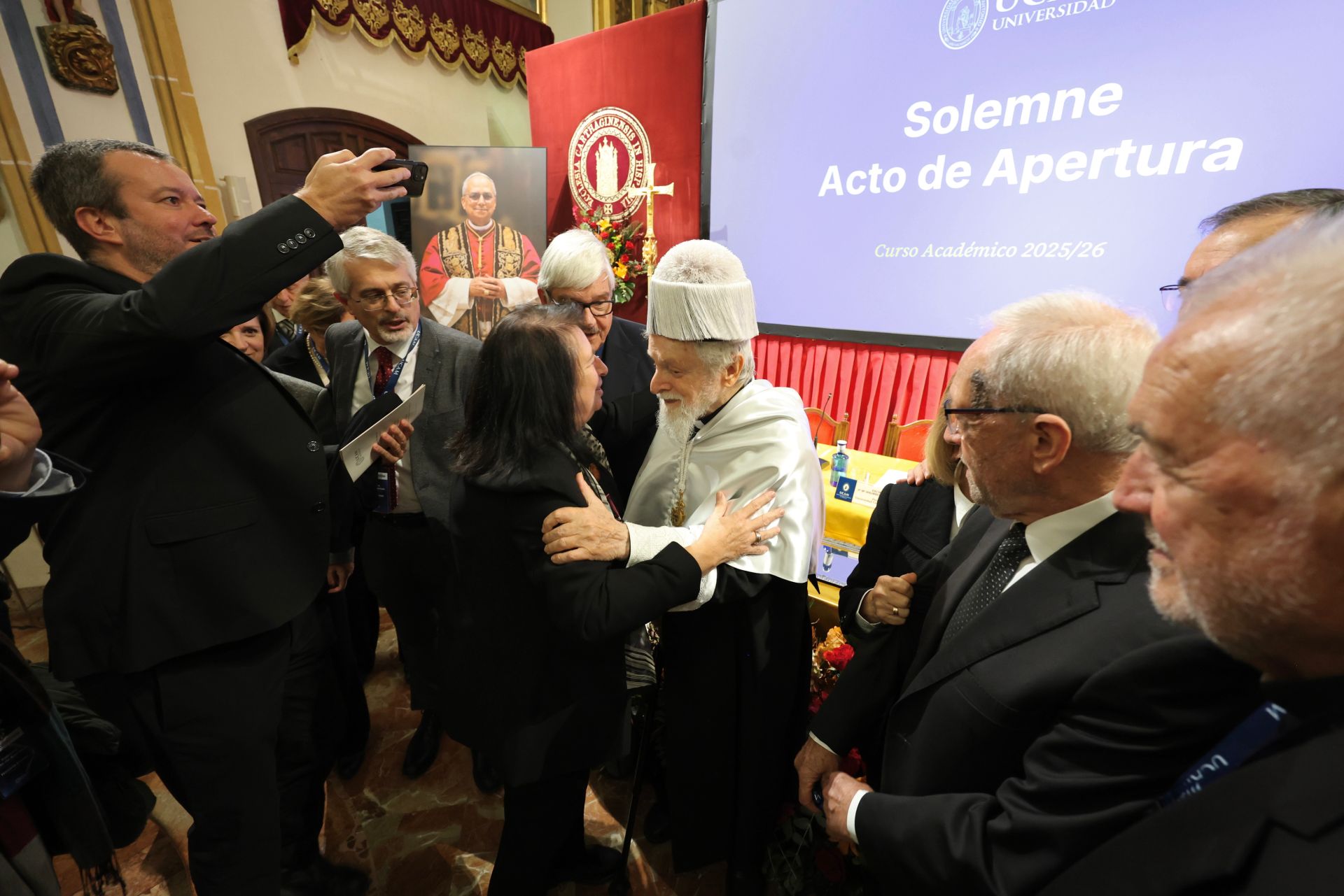 El acto de apertura de curso de la UCAM, en imágenes