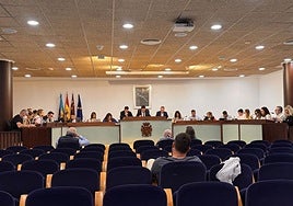Imagen de archivo del pleno de San Javier.