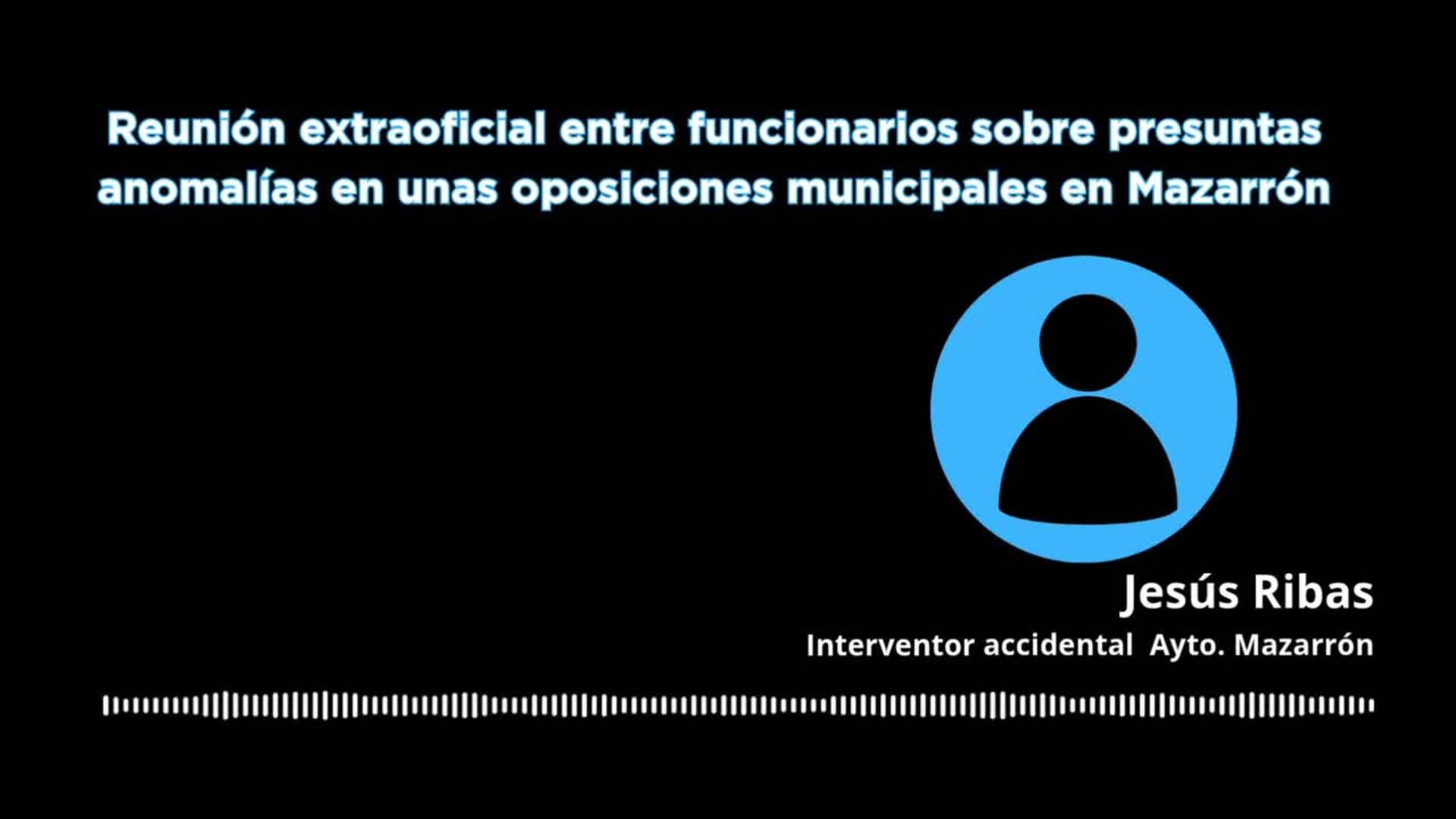 Reunión extraoficial entre funcionarios sobre presuntas anomalías en una oposiciones municipales en Mazarrón