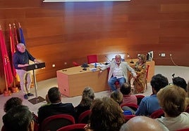 La presentación del último libro de Juan Antonio Espín.