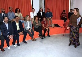 Reunión mantenida en Alguazas este viernes.