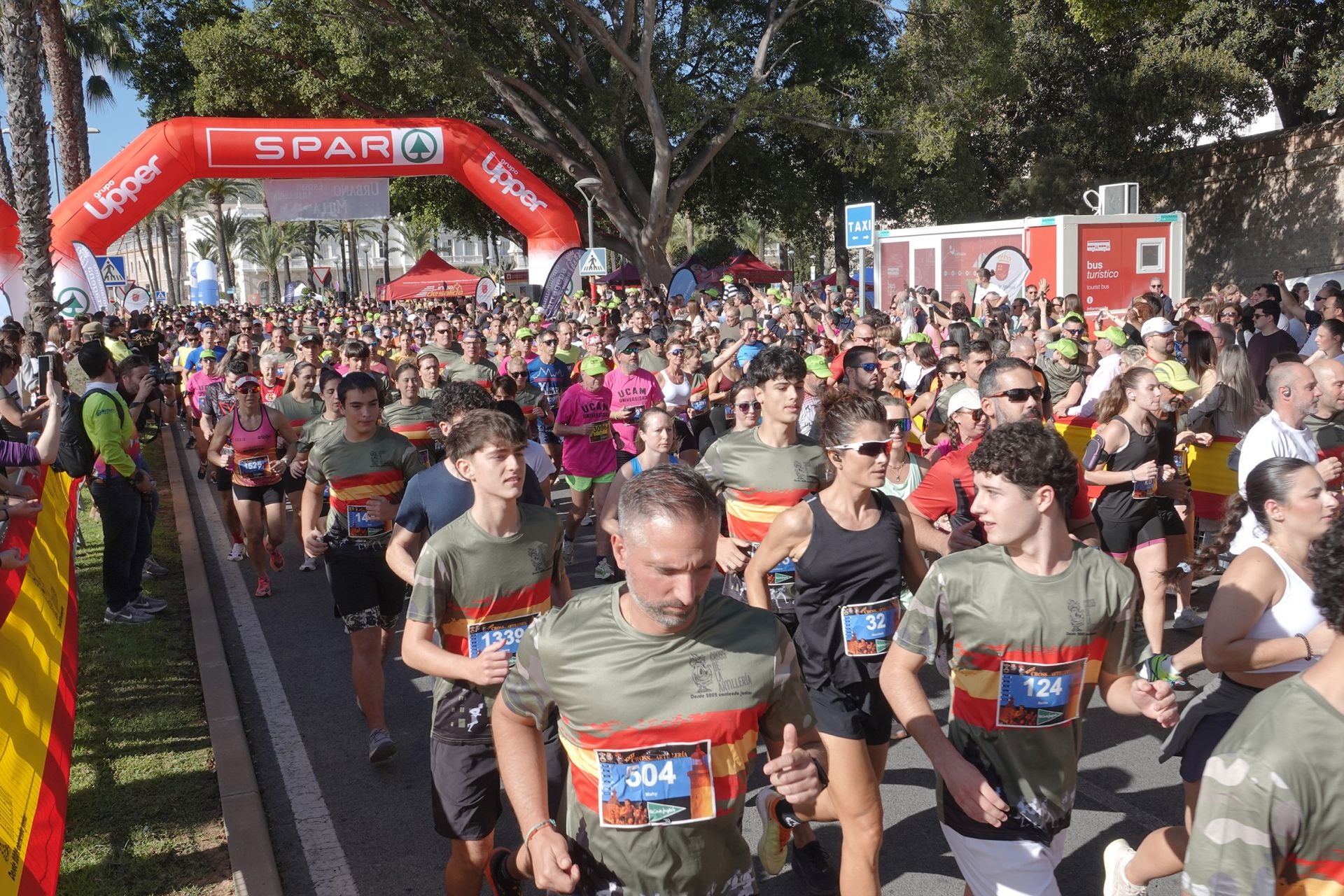 El Cross de la Artillería de Cartagena, en imágenes