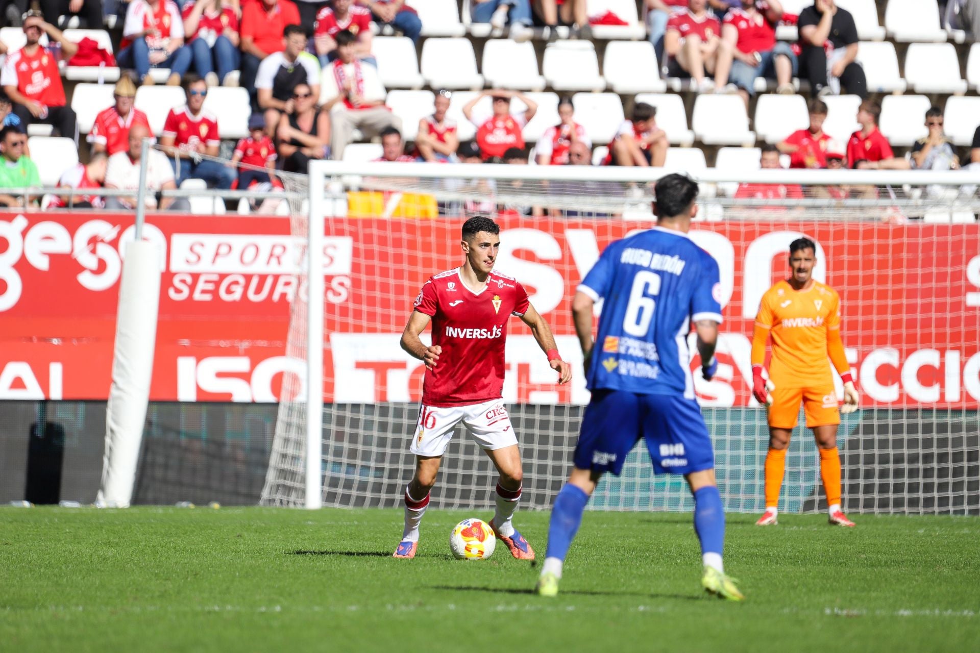 El Real Murcia no puede prolongar ante el Teruel su racha de victorias