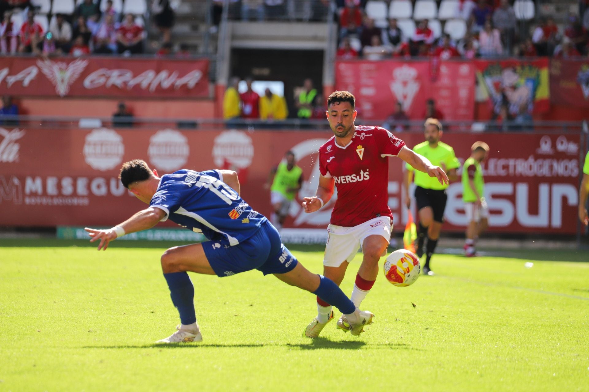 El Real Murcia no puede prolongar ante el Teruel su racha de victorias