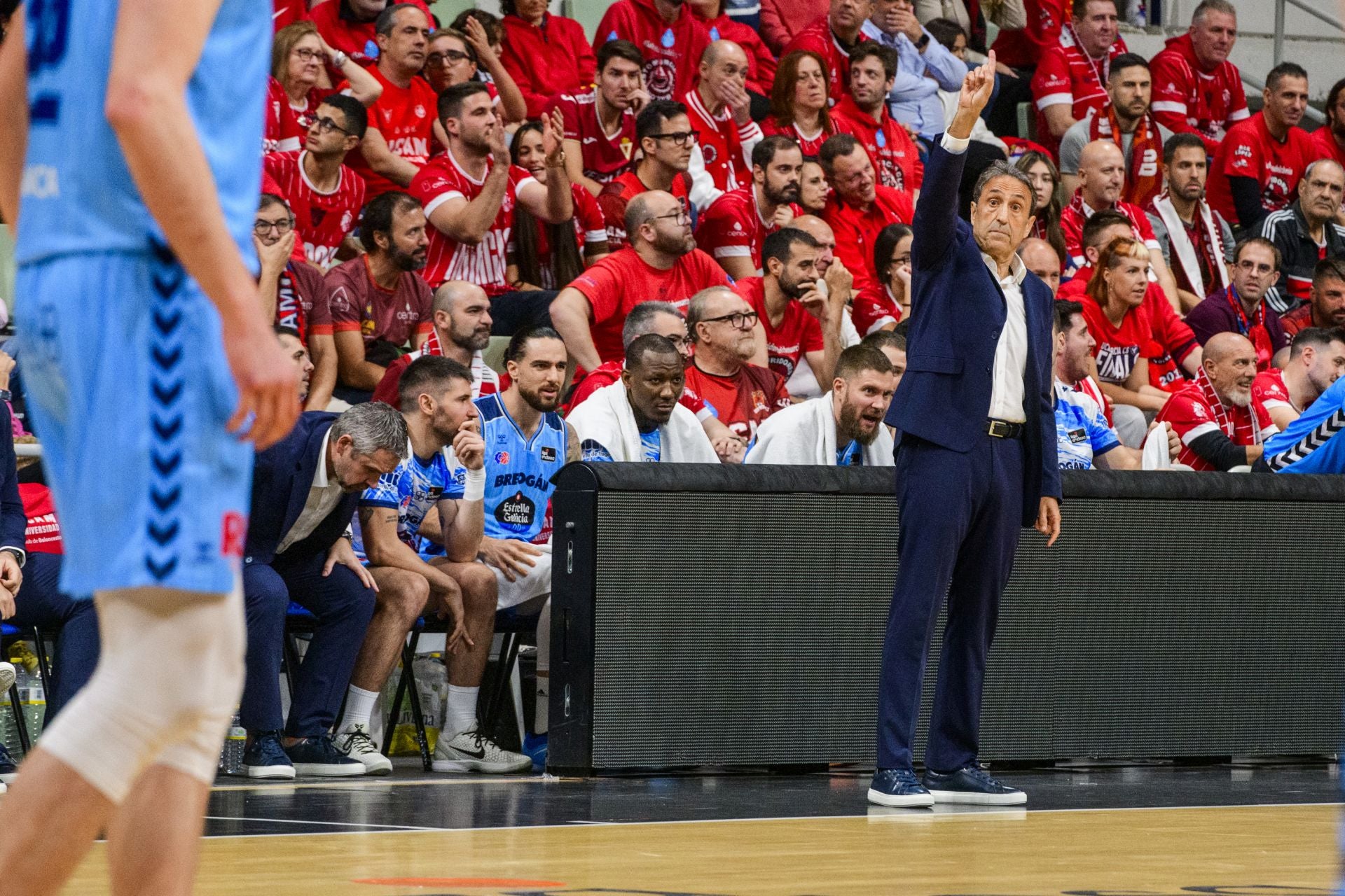 El UCAM Murcia cae prisionero de la trampa del Breogán, en imágenes