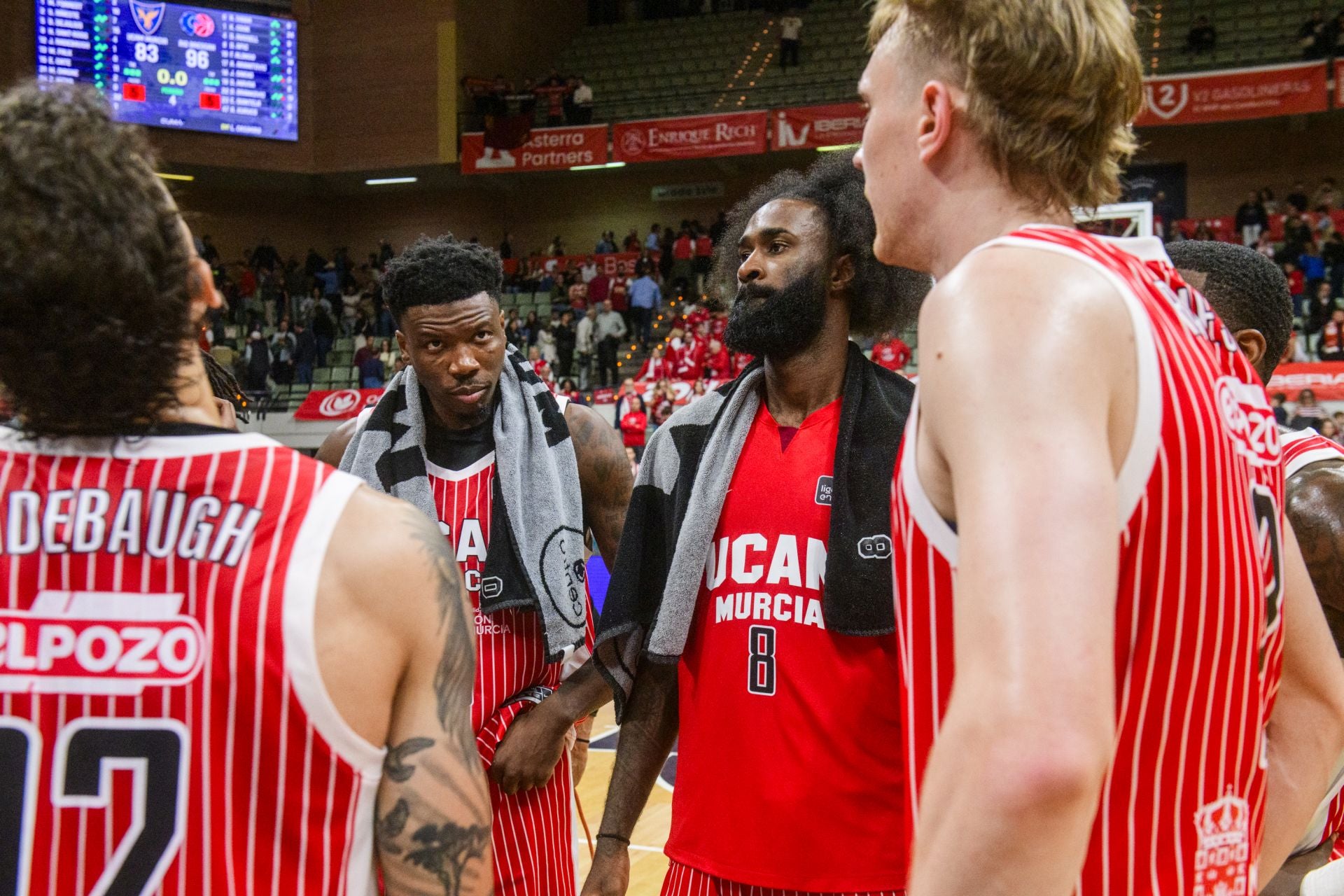 El UCAM Murcia cae prisionero de la trampa del Breogán, en imágenes