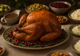 El guajalote, rey de la mesa