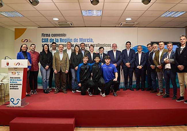 Presentación del modelo de liderazgo de la Región de Murcia en el deporte inclusivo.