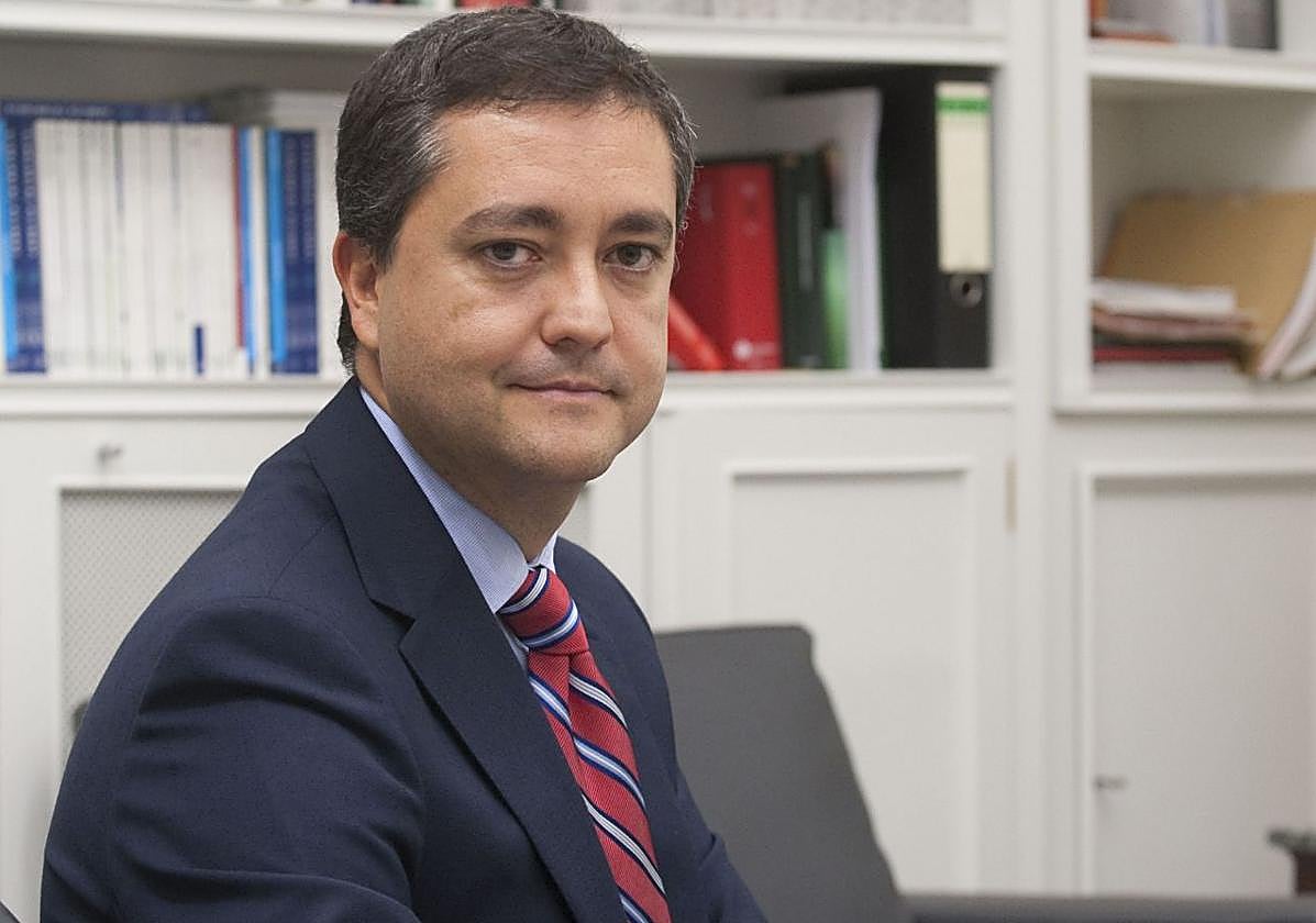 Cristobal Osete cuando tomó posesión de la AET en 2012.