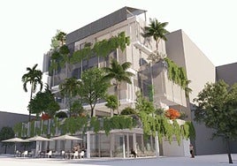 Recreación del nuevo Centro de Mayores y de Día de Molina.