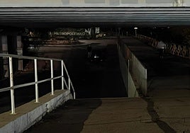 Paso subterráneo bajo la Ronda Oeste.