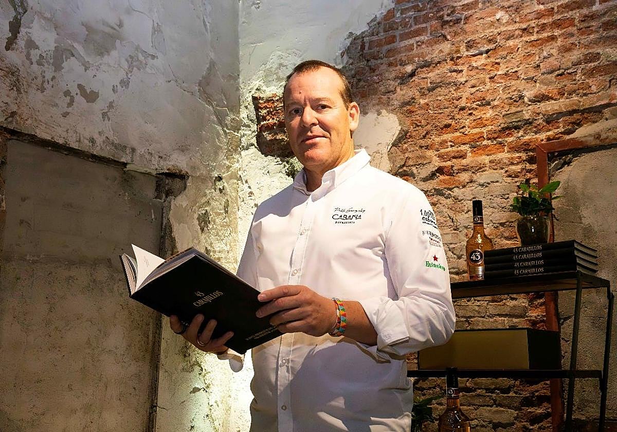 Pablo González-Conejero en la presentación de '43 Carajillos'.