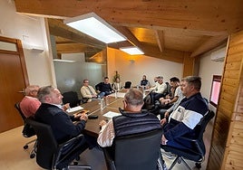 Imagen de la reunión de este miércoles.