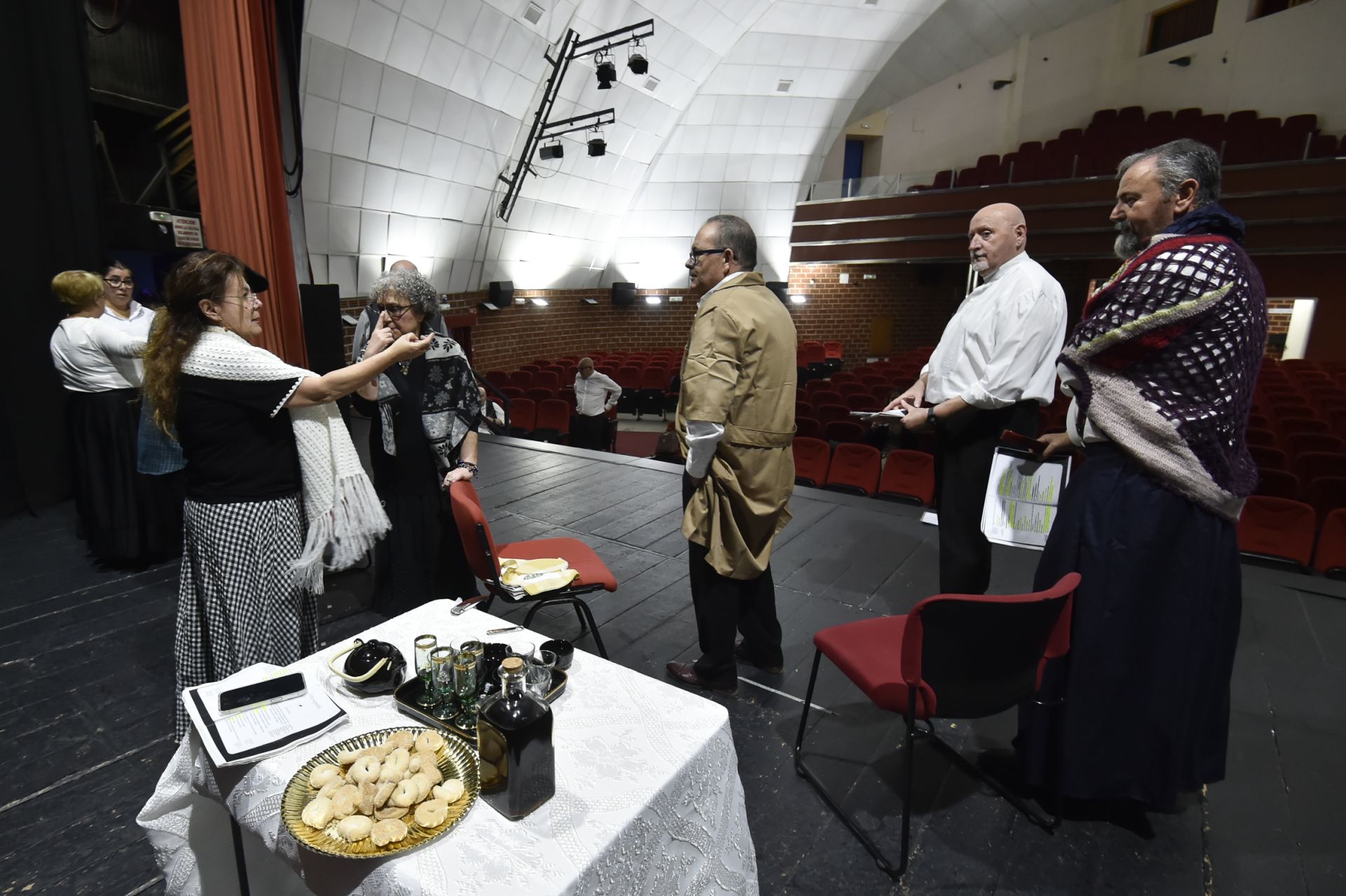 Las imágenes del ensayo de Neuronas en Acción en el Auditorio de Ceutí