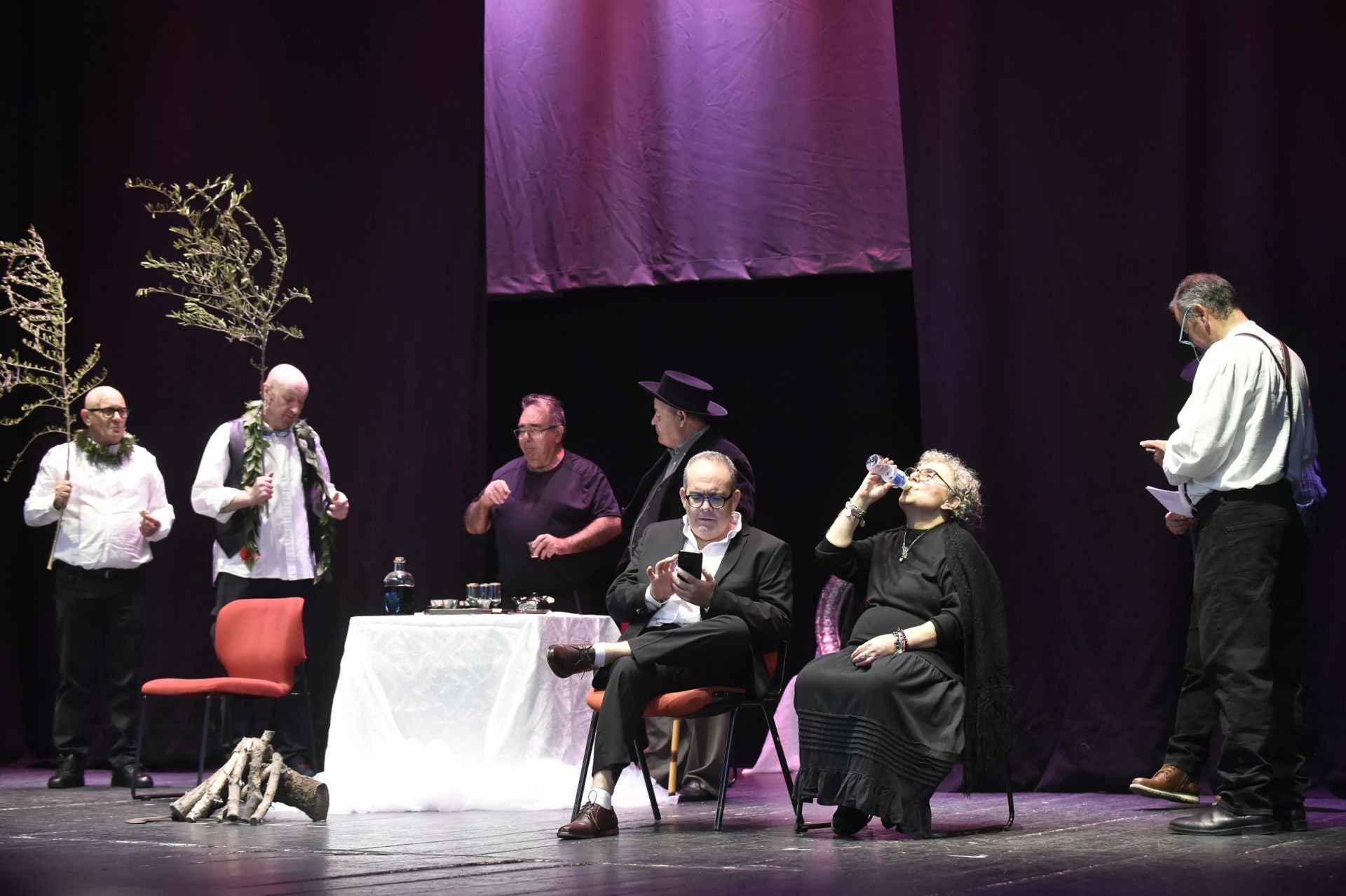 Las imágenes del ensayo de Neuronas en Acción en el Auditorio de Ceutí