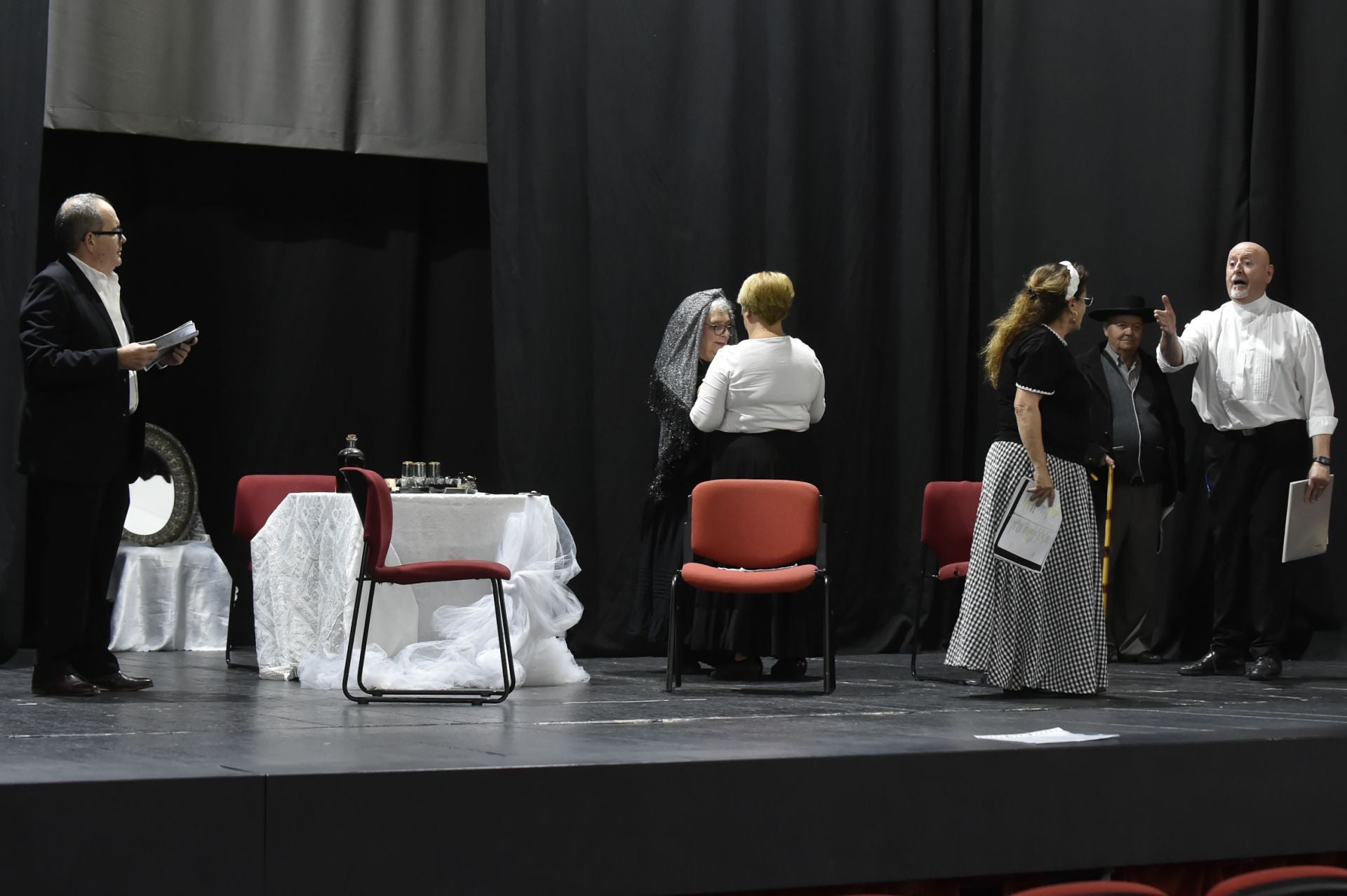 Las imágenes del ensayo de Neuronas en Acción en el Auditorio de Ceutí