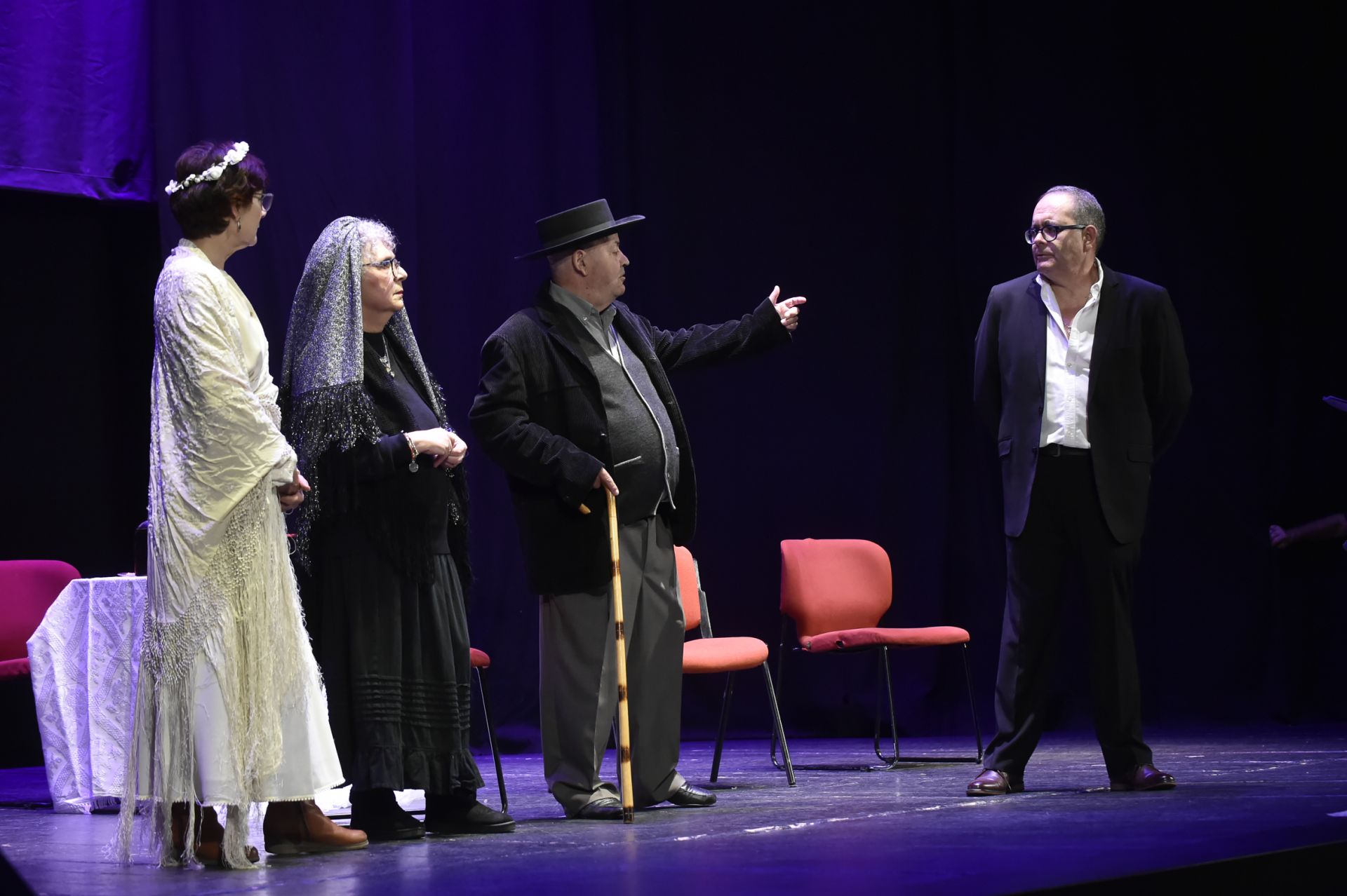 Las imágenes del ensayo de Neuronas en Acción en el Auditorio de Ceutí