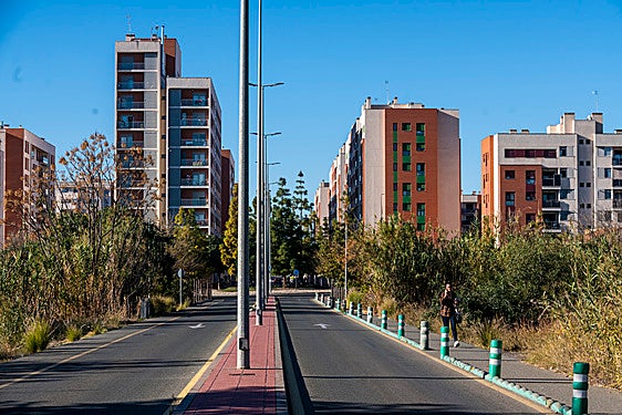 Imagen de la urbanización Joven Futura de Espinardo.