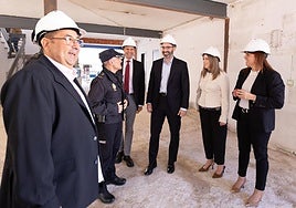 Visita de autoridades a las obras, este viernes.