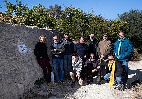 Los artífices de la actuación en La Muña: Pilar Garrido, Rafael Guillamón, Jesús Joaquín López, Pepe Molina, Miguel Banegas, Enrique Banegas, Celedonio Moreno, Iván Rojo, César Castro y Pedro Rojo.