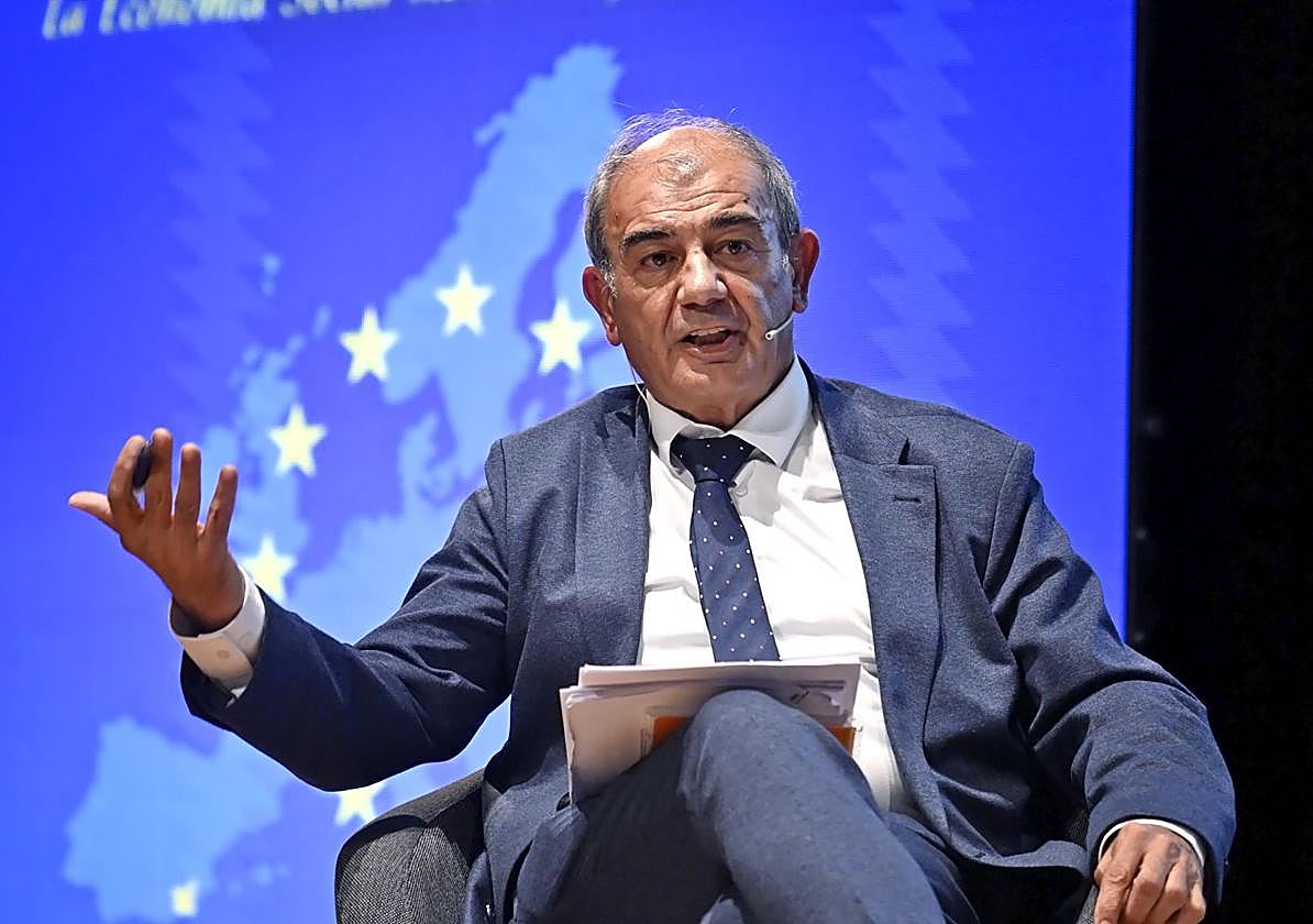 Juan Antonio Pedreño, en la Cumbre Europea de la Economía Social 2025 que se celebró en septiembre en Murcia.
