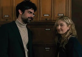 Francesco Carril y Alba Rohrwacher en 'Tres adioses', de Isabel Coixet.